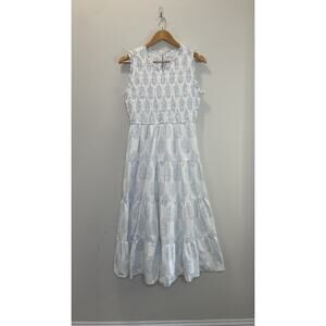 Society Social x Crown & Ivy The Newport Dress Smocked Coastal Chic Cottage 8